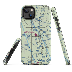 Tyler County Airport (09R) VFR Sectional  Tough iPhone Case