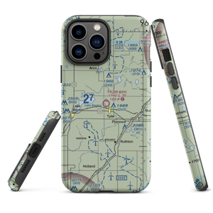 Tyler Municipal Airport (63Y) VFR Sectional  Tough iPhone Case