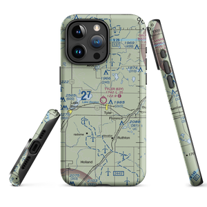 Tyler Municipal Airport (63Y) VFR Sectional  Tough iPhone Case