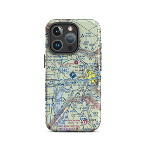 Tyler Pounds Regional Airport (TYR) VFR Sectional  Tough iPhone Case