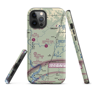 Tyra Ranch Airport (TA81) VFR Sectional  Tough iPhone Case