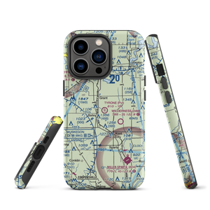 Tyrone Airport (MI67) VFR Sectional  Tough iPhone Case