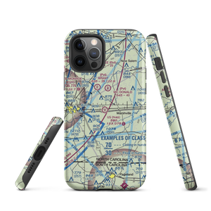 U S Heliport (N46) VFR Sectional  Tough iPhone Case