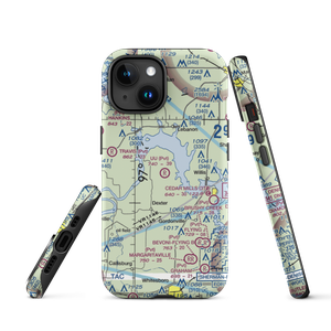 U U Ranch Airport (TA80) VFR Sectional  Tough iPhone Case