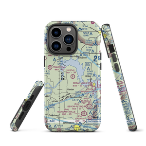 U U Ranch Airport (TA80) VFR Sectional  Tough iPhone Case