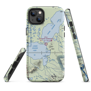 Ugashik Narrows Airport (AA05) VFR Sectional  Tough iPhone Case