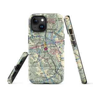 Ukiah Municipal Airport (UKI) VFR Sectional  Tough iPhone Case