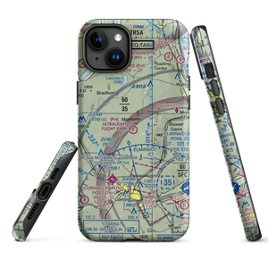 Ultralight Flight Farm Ultralightport (NK89) VFR Sectional  Tough iPhone Case