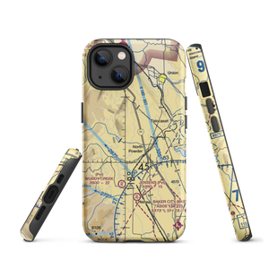 Umpleby Ranch Airport (OR16) VFR Sectional  Tough iPhone Case
