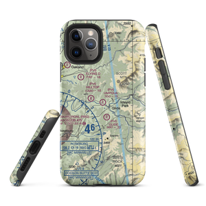 Umpqua Airport (58OR) VFR Sectional  Tough iPhone Case