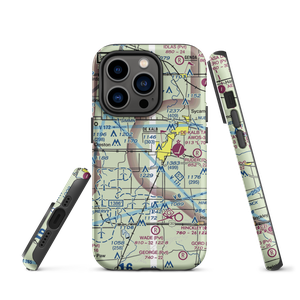 Uncle Chuck's Airport (IS80) VFR Sectional  Tough iPhone Case