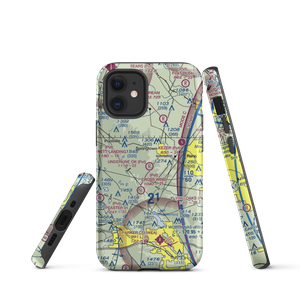 Underline OK Airport (93XS) VFR Sectional  Tough iPhone Case