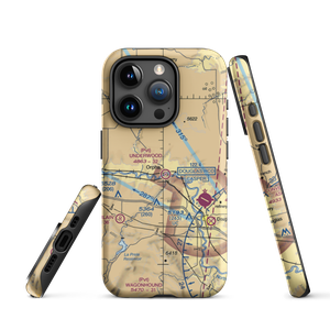 Underwood Airport (44WY) VFR Sectional  Tough iPhone Case