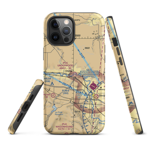 Underwood Airport (44WY) VFR Sectional  Tough iPhone Case