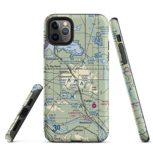Underwood Airport (ND44) VFR Sectional  Tough iPhone Case