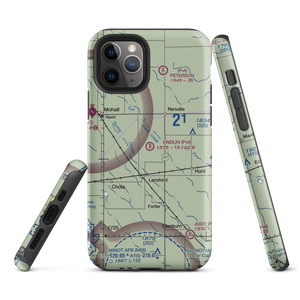 Undlin Airstrip (7NA2) VFR Sectional  Tough iPhone Case