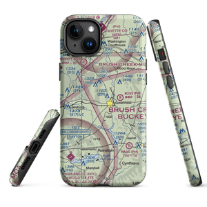 Unger Field (0OI2) VFR Sectional  Tough iPhone Case