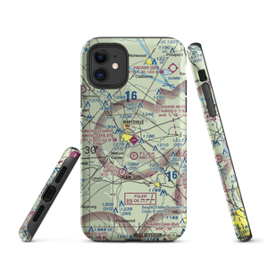 Union County Airport (MRT) VFR Sectional  Tough iPhone Case