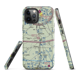 Union Municipal Airport (3MS9) VFR Sectional  Tough iPhone Case