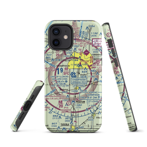 University of Illinois Willard Airport (CMI) VFR Sectional  Tough iPhone Case