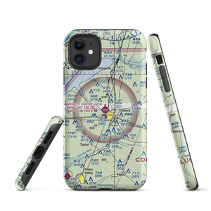 University Oxford Airport (UOX) VFR Sectional  Tough iPhone Case