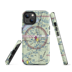 University Oxford Airport (UOX) VFR Sectional  Tough iPhone Case