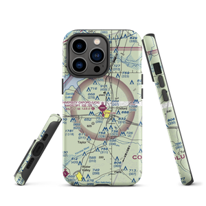 University Oxford Airport (UOX) VFR Sectional  Tough iPhone Case