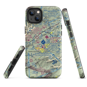 University Park Airport (UNV) VFR Sectional  Tough iPhone Case