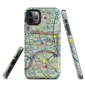 Unknown Field (1MA5) VFR Sectional  Tough iPhone Case