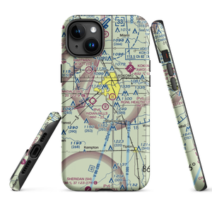 Unsicker Airport (0II1) VFR Sectional  Tough iPhone Case