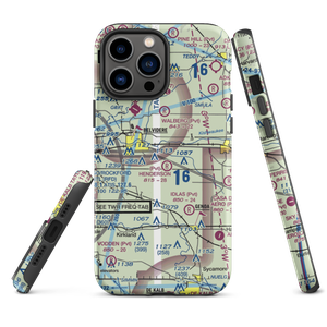 Untied Acres Airport (IS83) VFR Sectional  Tough iPhone Case