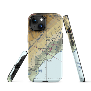 Upper Paauau Airport (HI29) VFR Sectional  Tough iPhone Case