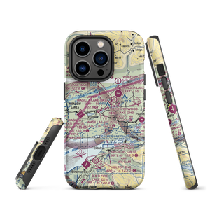 Upper Wasilla Lake Seaplane Base (3K9) VFR Sectional  Tough iPhone Case