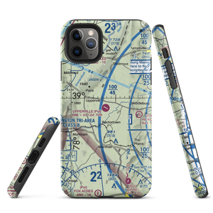 Upperville Airport (2VG2) VFR Sectional  Tough iPhone Case