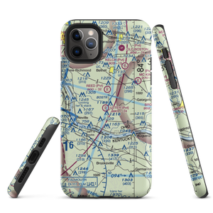 Utter Field (2OA7) VFR Sectional  Tough iPhone Case