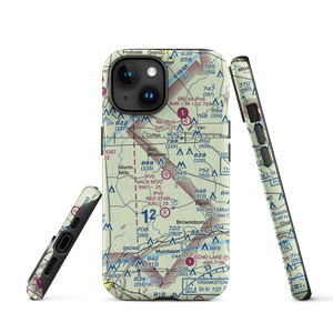 Vaca Moo Airport (TA37) VFR Sectional  Tough iPhone Case