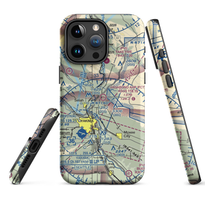 Vagabond Army Heliport (FCT) VFR Sectional  Tough iPhone Case