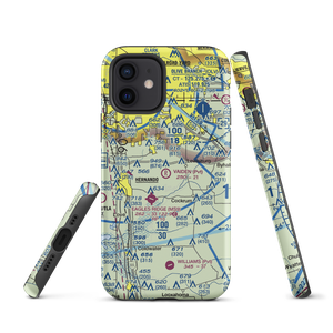 Vaiden Landing Airport (MS64) VFR Sectional  Tough iPhone Case