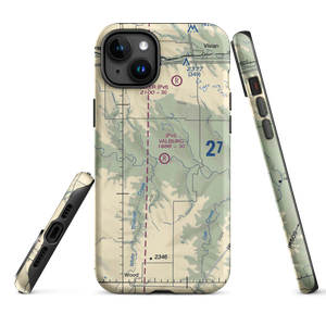 Valburg Ranch Airport (SD14) VFR Sectional  Tough iPhone Case