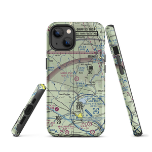 Valenty Mierek Airport (NY59) VFR Sectional  Tough iPhone Case