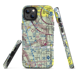 Valhalla Airport (84C) VFR Sectional  Tough iPhone Case