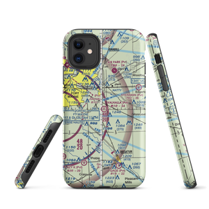 Valhalla Airport (IN91) VFR Sectional  Tough iPhone Case