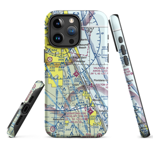 Valkaria Airport (X59) VFR Sectional  Tough iPhone Case