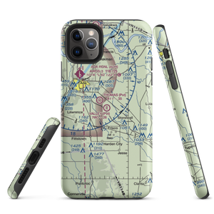 Valley Airport (3OK0) VFR Sectional  Tough iPhone Case