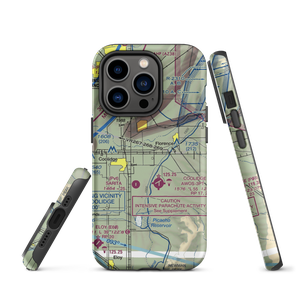 Valley Farms Airport (36AZ) VFR Sectional  Tough iPhone Case