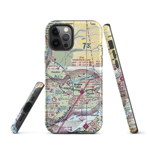 Valley Flying Crown Airport (AK27) VFR Sectional  Tough iPhone Case