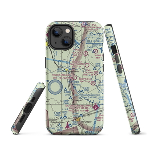 Valley Mills Municipal Airport (9F1) VFR Sectional  Tough iPhone Case