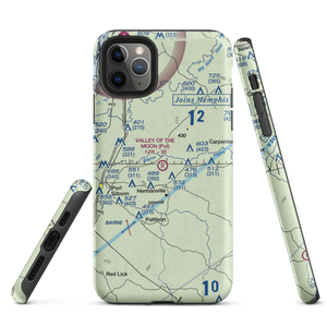 Valley of The Moon Airport (MS59) VFR Sectional  Tough iPhone Case