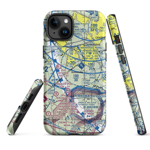 Valley View Airport (VA87) VFR Sectional  Tough iPhone Case