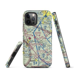 Van Camp's Heliport (2T7) VFR Sectional  Tough iPhone Case